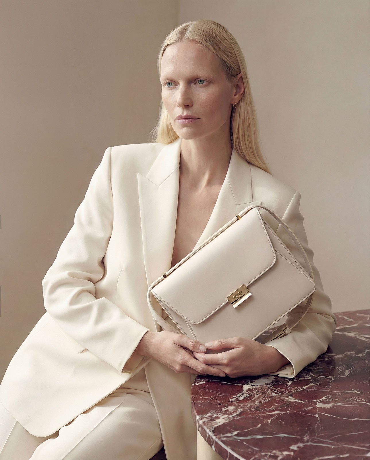 Kate Shoulder Bag Off White