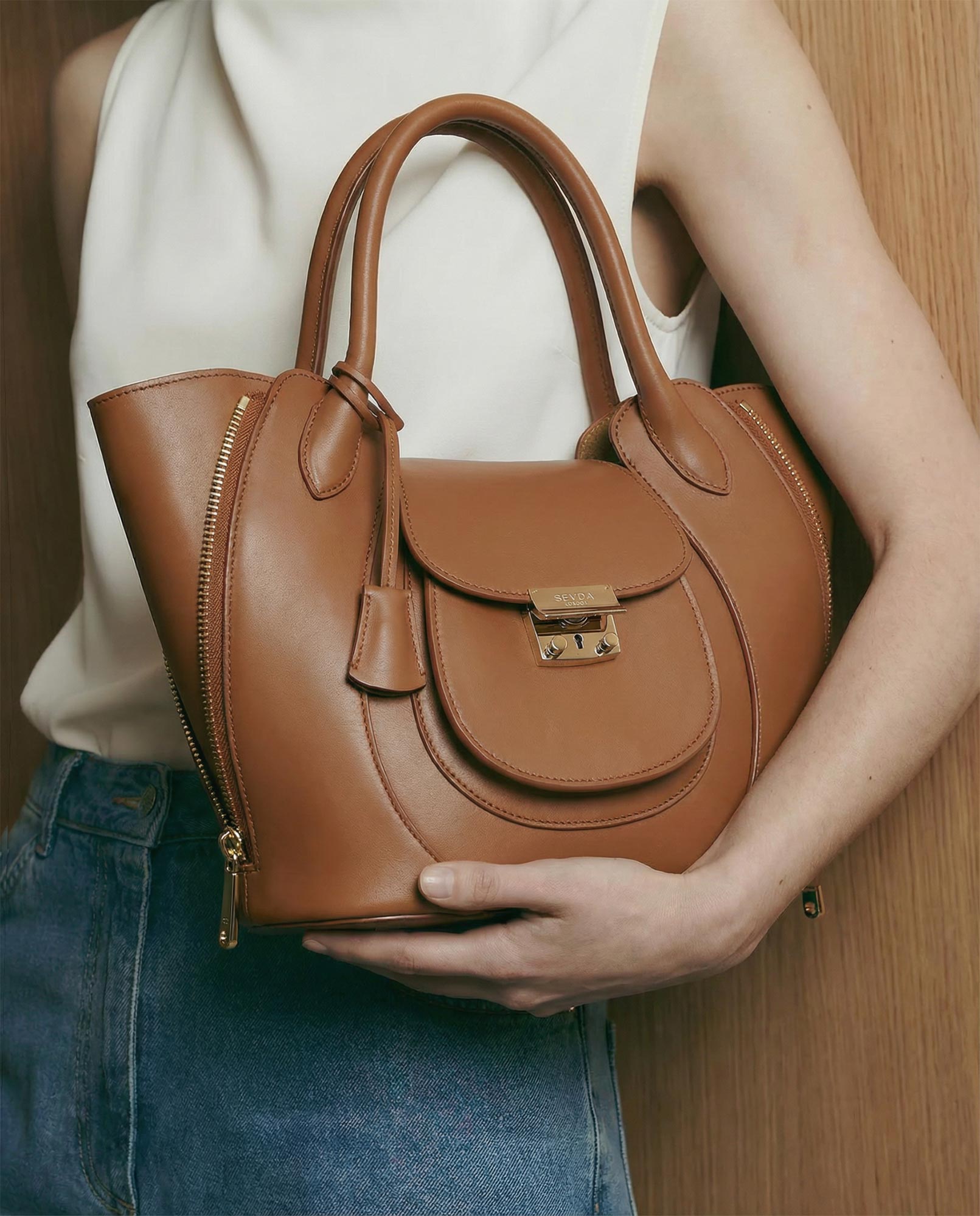 Tulip Bag Tan