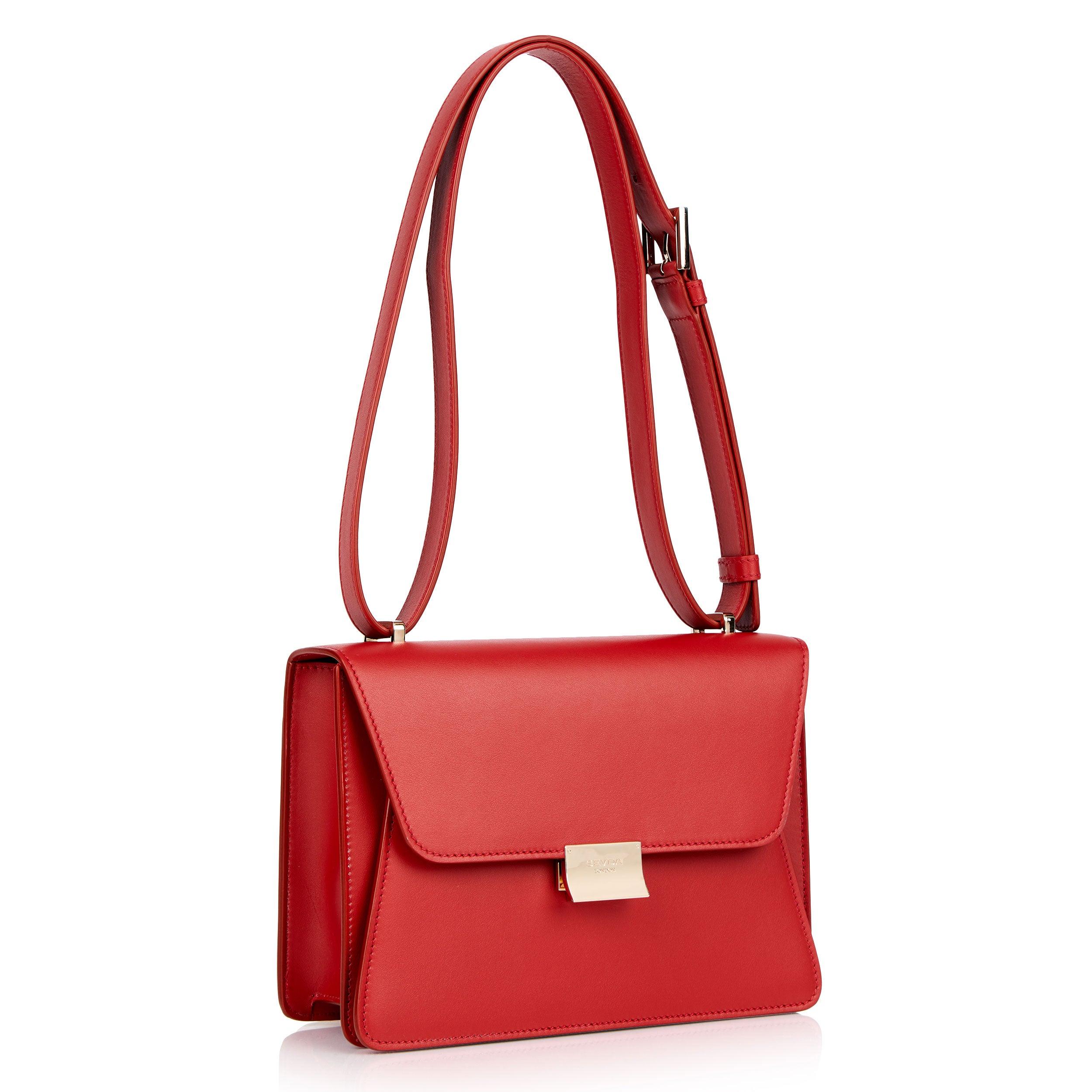 Velvet crossbody bag Twinset Red in Velvet - 28000050